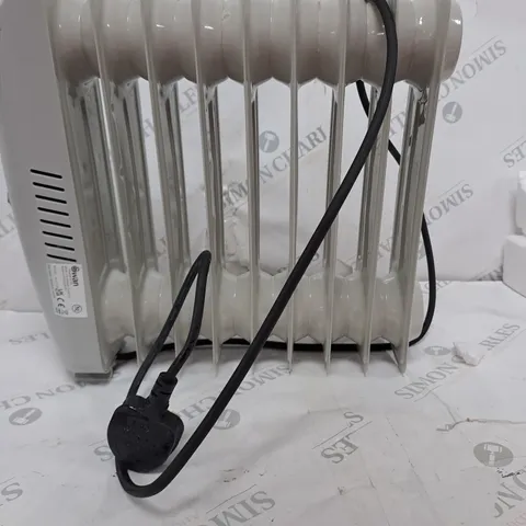 BOXED SWAN 1000W MINI OIL HEATER - WHITE