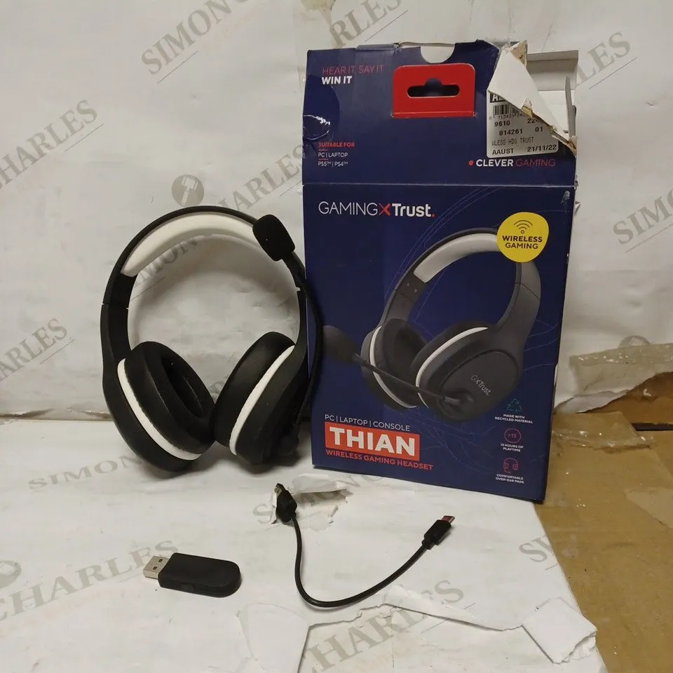 GAMING X TRUST THIAN WIRELESS GAMING HEADSET