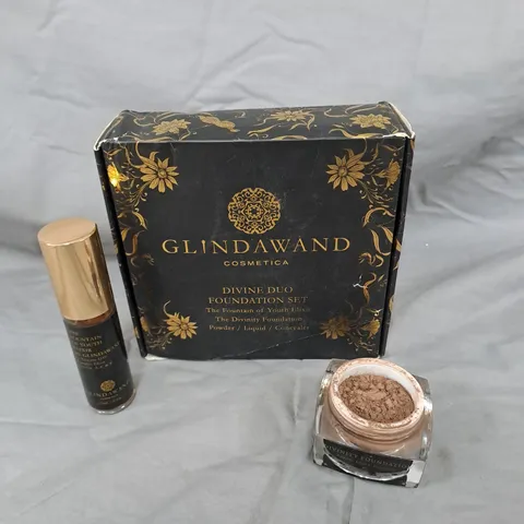 GLINDAWAND COSMETICA DIVINE DUO FOUNDATION SET 