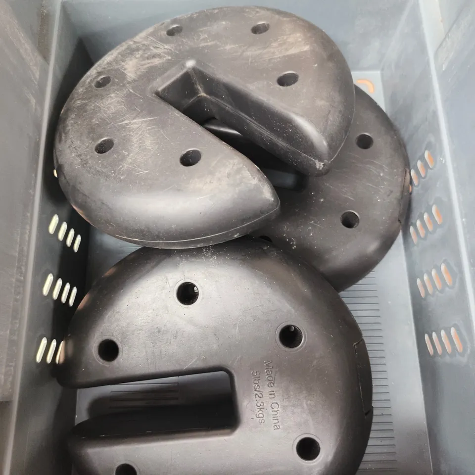 3 2.3KG PARASOL WEIGHTS