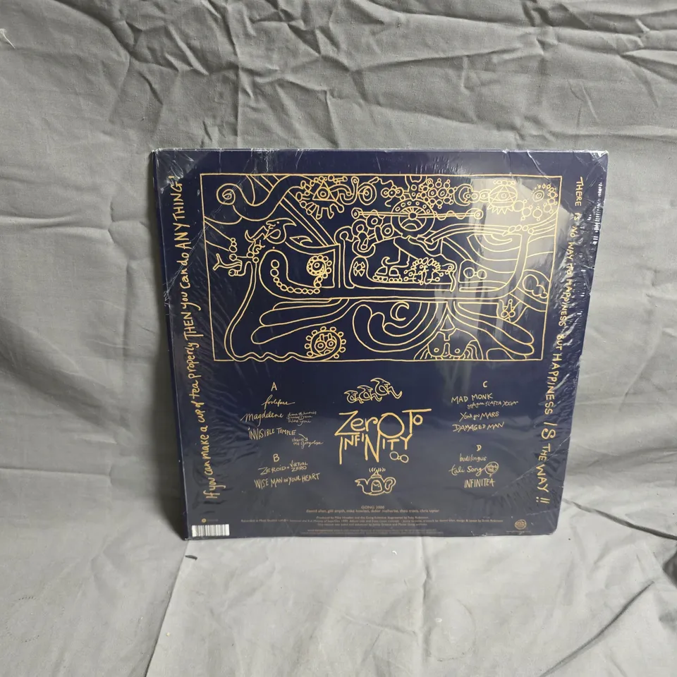 GONG – ZERO TO INFINITY LP (VINYL)