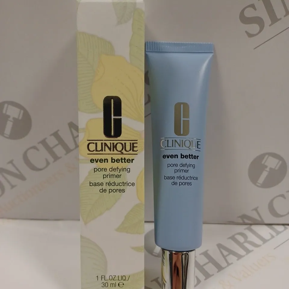 BOXED CLINIQUE EVEN BETTER PORE DEFYING PRIMER 1OZ