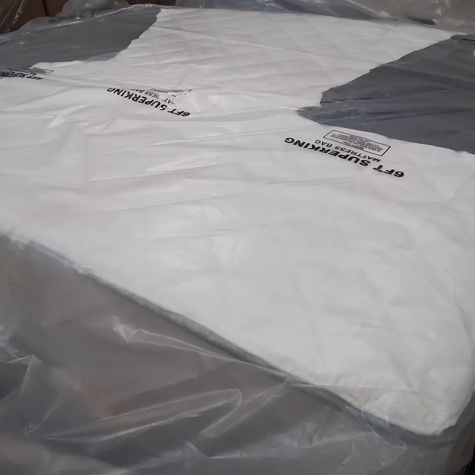 QUALITY BAGGED NOVILLA 27CM COOLING MEMORY FOAM POCKET SPRUNG 135CM DOUBLE MATTRESS