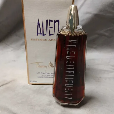 BOXED ALIEN ESSENCE ABSOLUE THIERRY MUGLER REFILL BOTTLE EAU DE PARFUM INTENSE 60ML