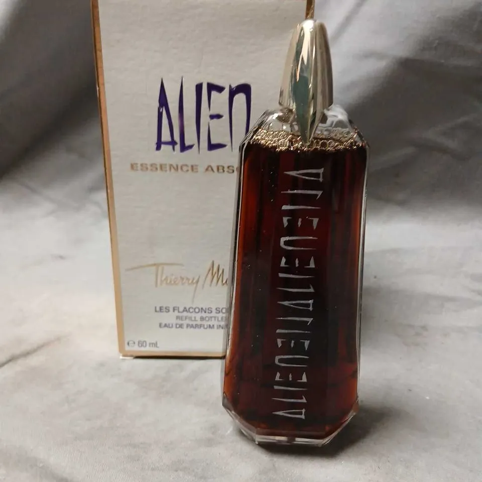 BOXED ALIEN ESSENCE ABSOLUE THIERRY MUGLER REFILL BOTTLE EAU DE PARFUM INTENSE 60ML