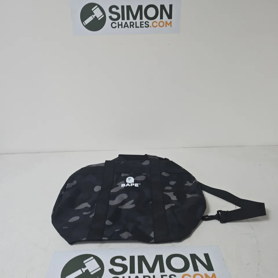 BAPE CAMOUFLAGE CROSSBODY BAG WITH SHOULDER STRAP