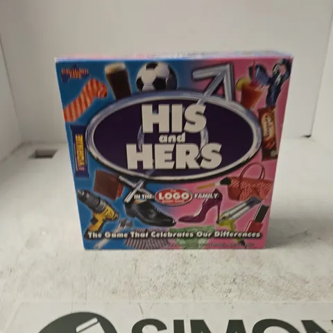 HIS AND HERS BOARD GAME