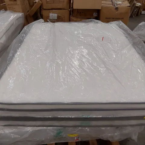 QUALITY BAGGED 5' KINGSIZE WALFORD GEL COOLING MEMORY FOAM MATTRESS
