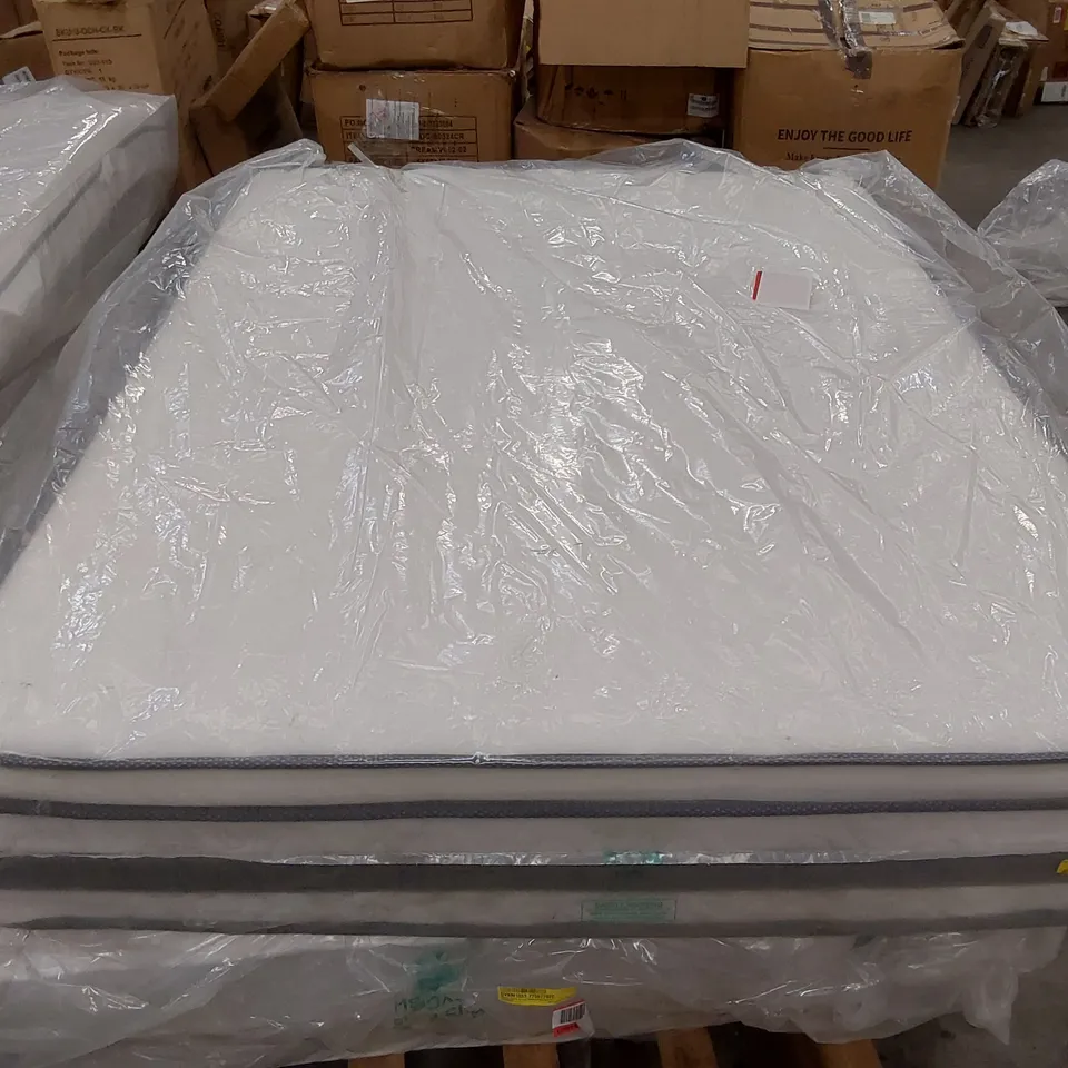 QUALITY BAGGED 5' KINGSIZE WALFORD GEL COOLING MEMORY FOAM MATTRESS 