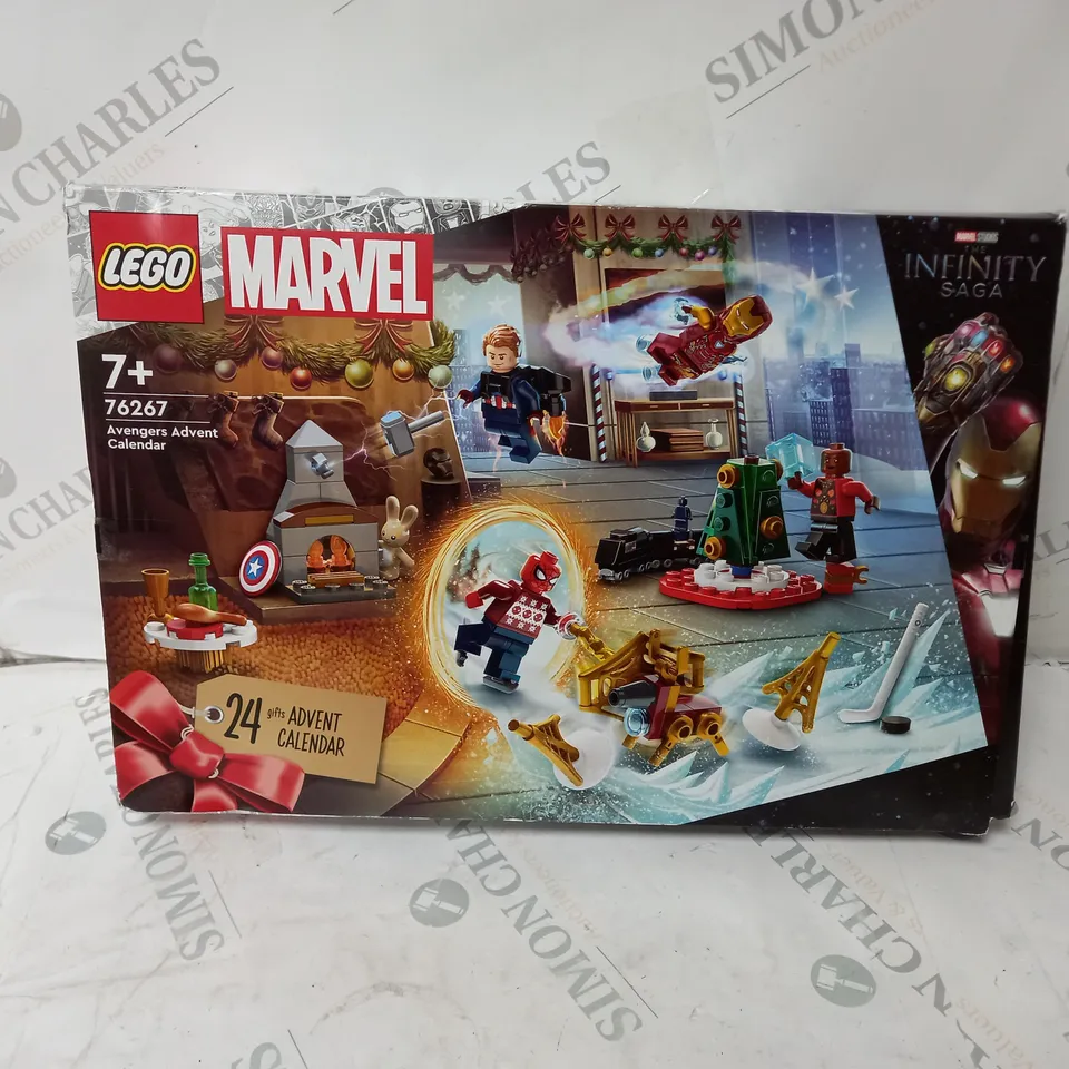 BOXED LEGO MARVEL AVENGERS ADVENT CALENDAR 76267 