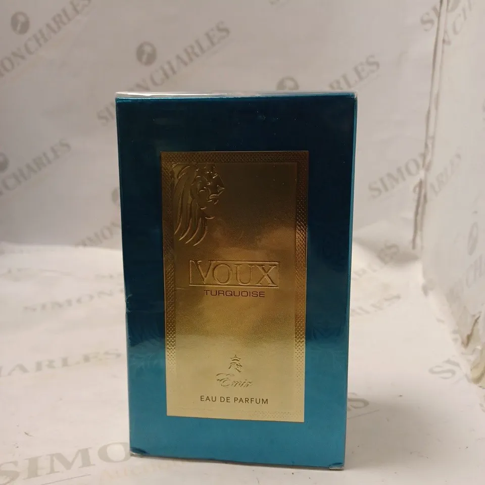 BOXED AND SEALED VOUX TURQUOISE EAU DE PARFUM