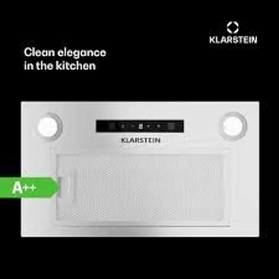 KLARSTEIN COOKER HOOD EXTRACTOR FAN