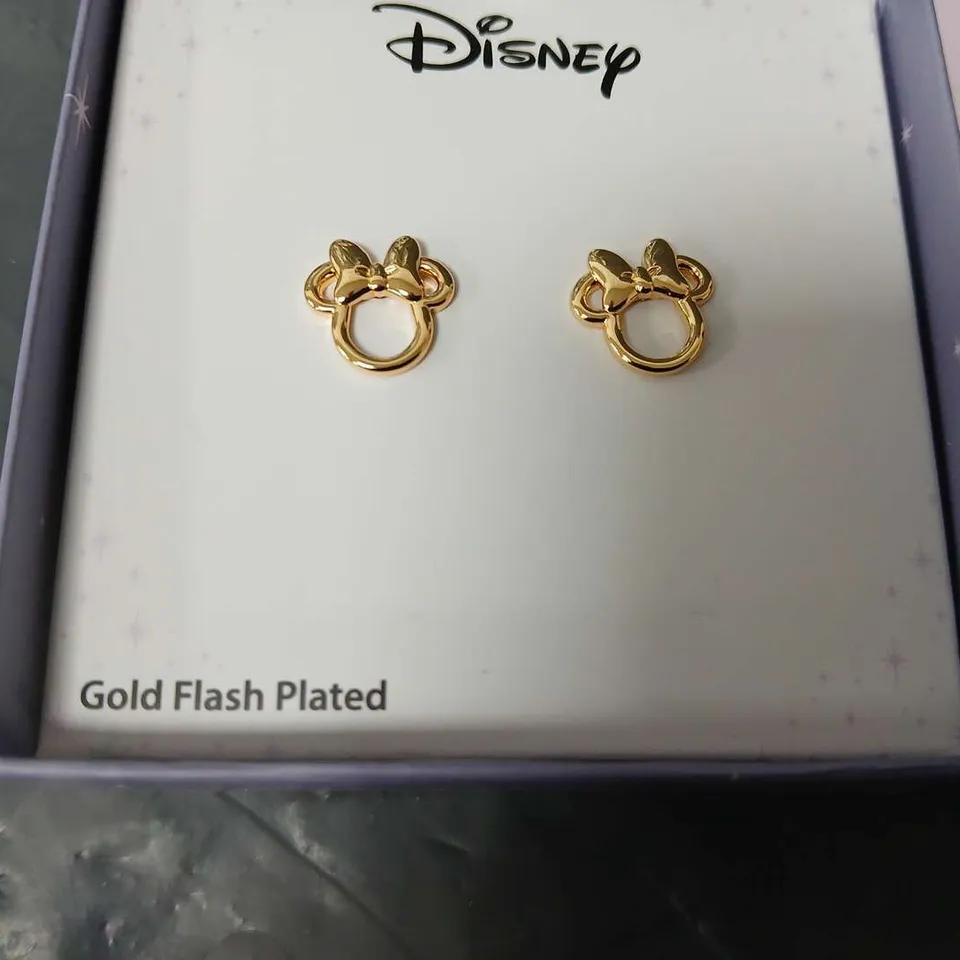 DISNEY MINNIE MOUSE BOW EARRINGS