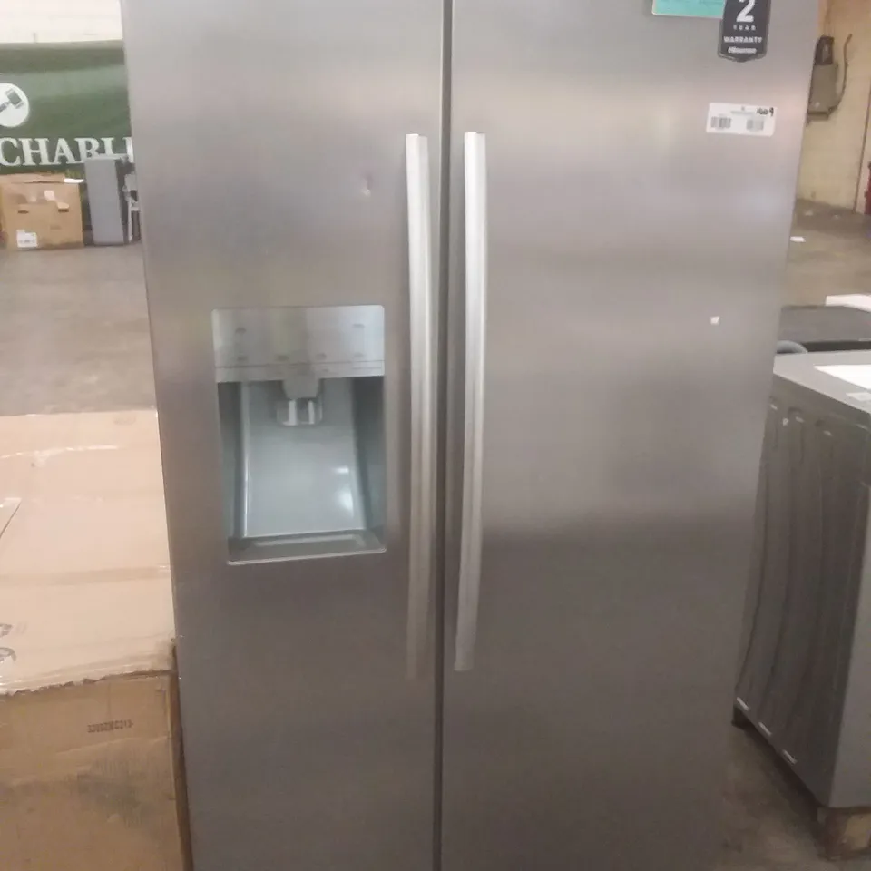 hisense rs694n4icf no frost fridge freezer with water and ice dispensary 