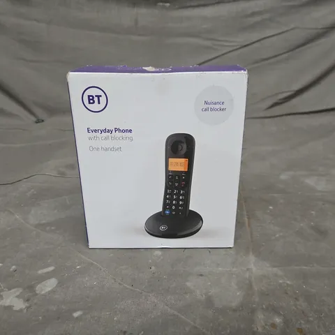 BT EVERYDAY PHONE WITH CALL BLOCKING – BOXED, ONE HANDSET