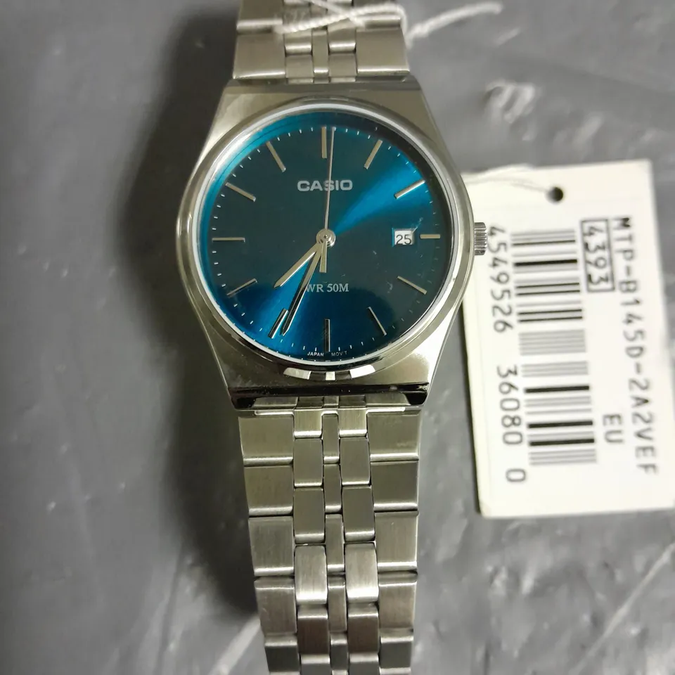 UNBOXED CASIO STAINLESS STEEL MTP-B145 WATCH