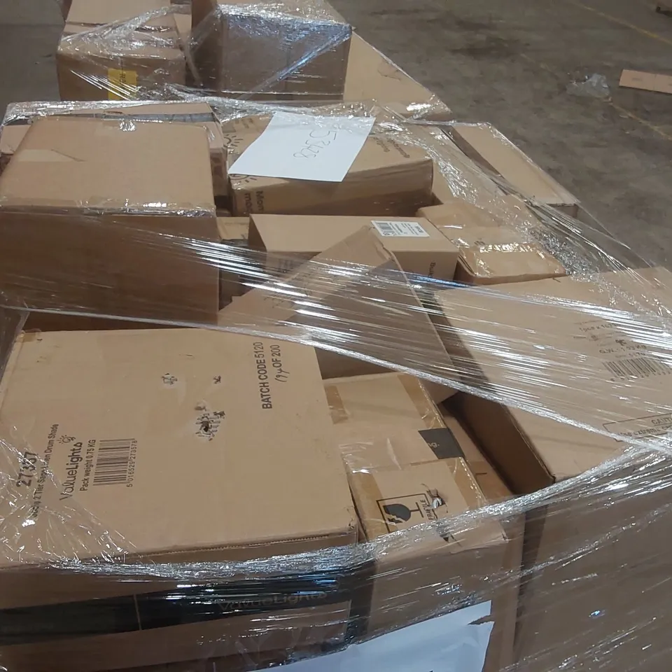 PALLET CONTAINING A VERY LARGE QUANTITY OF ASSORTED LIGHTING ITEMS