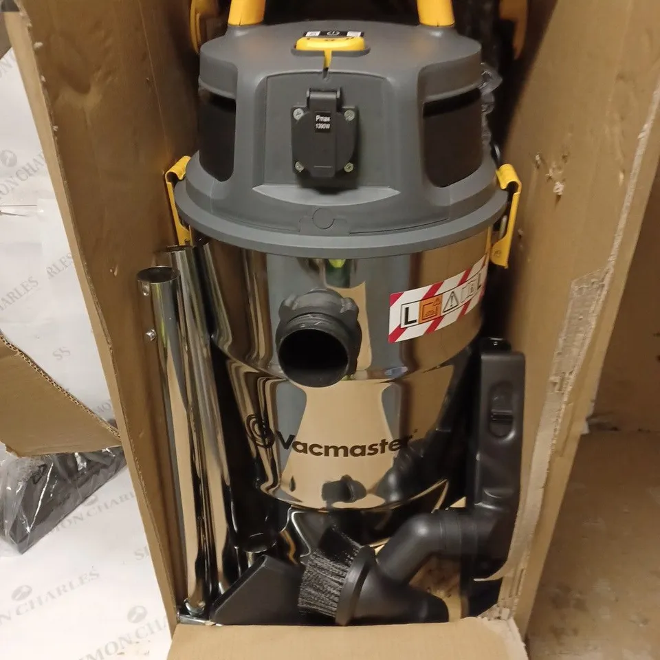 VACMASTER WD L38 L CLASS 38L WET & DRY VACUUM 240V