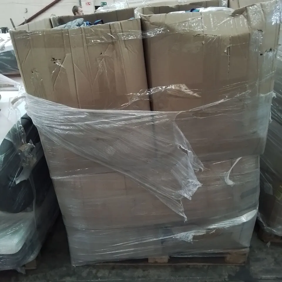 PALLET CONTAINING VARIOUS BEDDING WEIGHTED BLANKETS ETC.