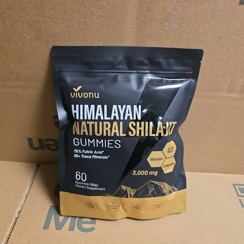 VIVONU HIMALAYAN NATURAL SHILAJIT GUMMIES (60 GUMMIES) 