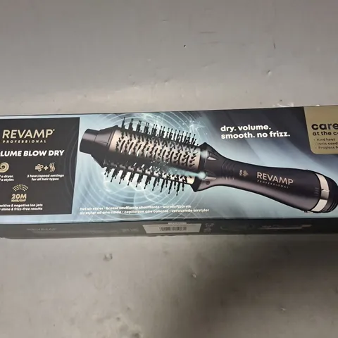 BOXED REVAMP PROFESSIONAL PROGLOSS VOLUME BLOW DRY DR-1950AX-GB