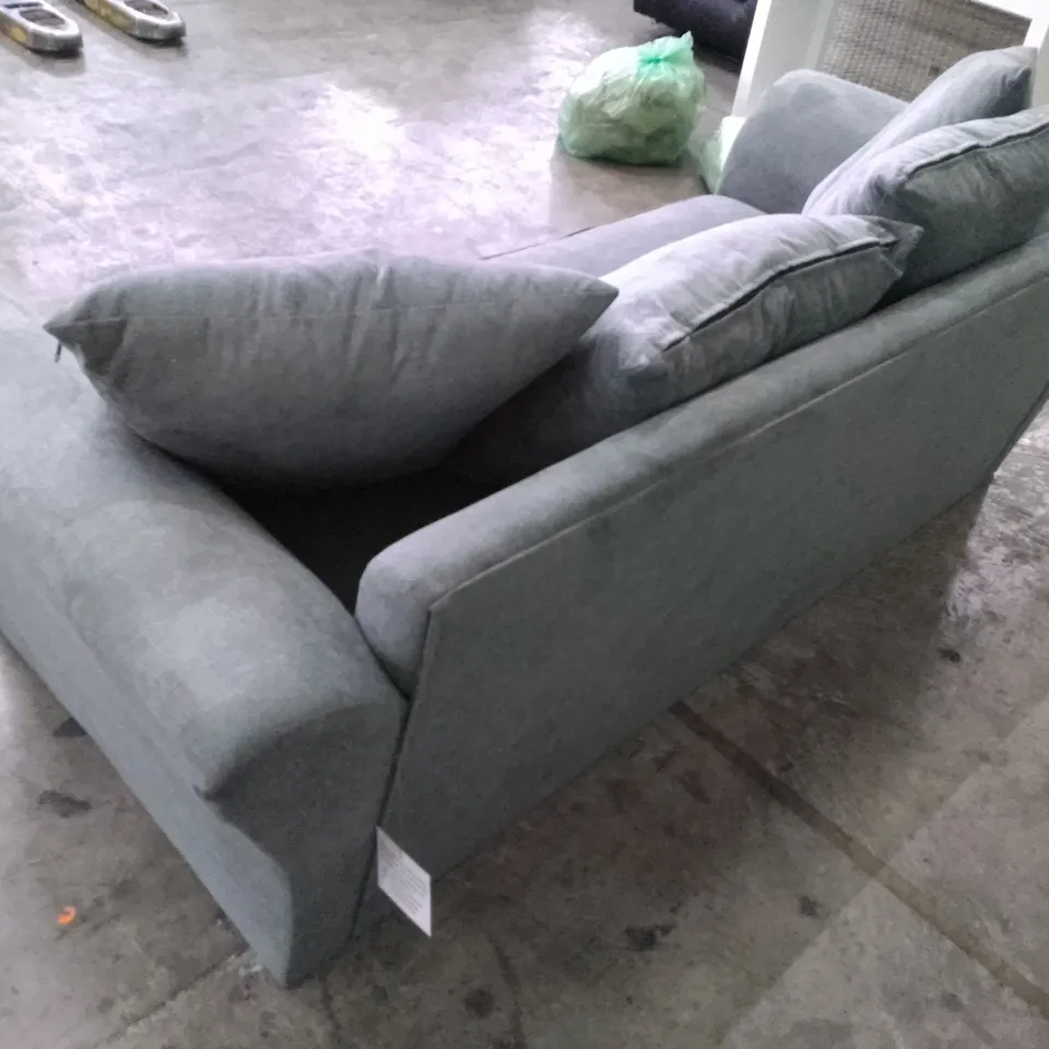 QUALITY DESIGNER 2.5 SEATER SOFA - GREY FABRIC 