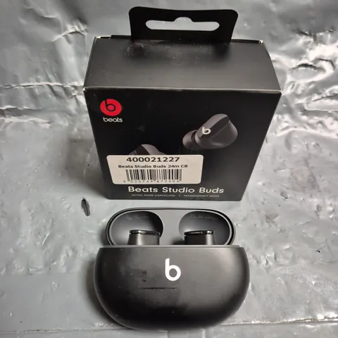 BOXED BEATS STUDIO BUDS WIRELESS EARBUDS IN BLACK 