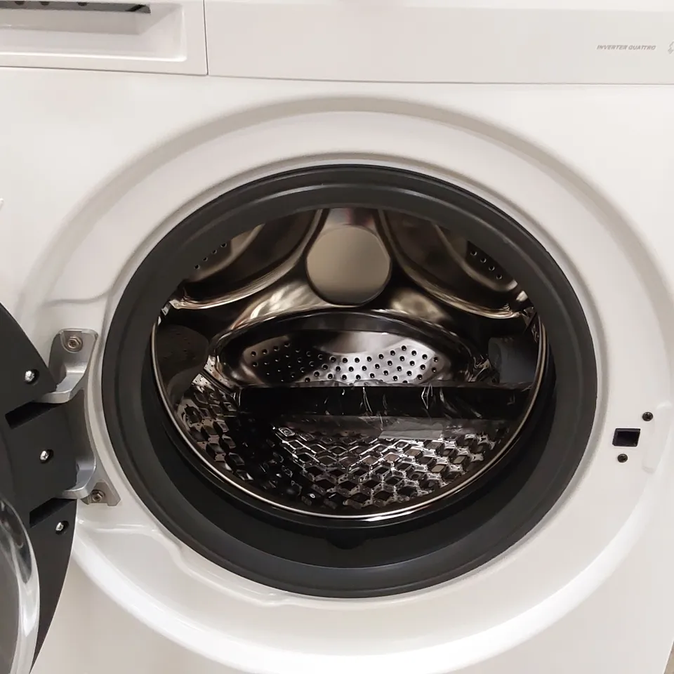 MIDEA MF20ED80WB FREESTANDING WASHER DRYER, BLDC MOTOR, BRIGHT LED DISPLAY LUNAR DIAL, HEALTH GUARD, STEAM, 1400RPM, 8KG/6KG LOAD, APP CONTROL, WHITE [ENERGY CLASS A]