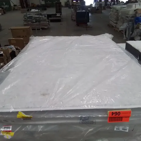 QUALITY BAGGED AND ROLLED ISABEL 4'6" DOUBLE OPEN COIL MATTRESS