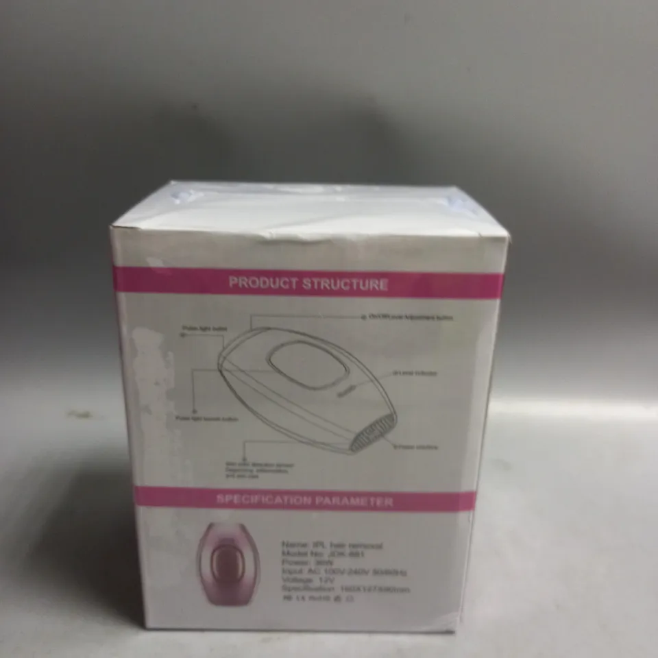 BOXED AND SEALED IPL HAIR REMOVER DEVICE 
