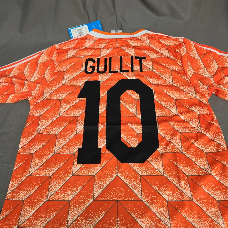 RETRO NETHERLANDS HOME SHIRT - EURO 1988 SIZE SMALL - GUILLIT 10