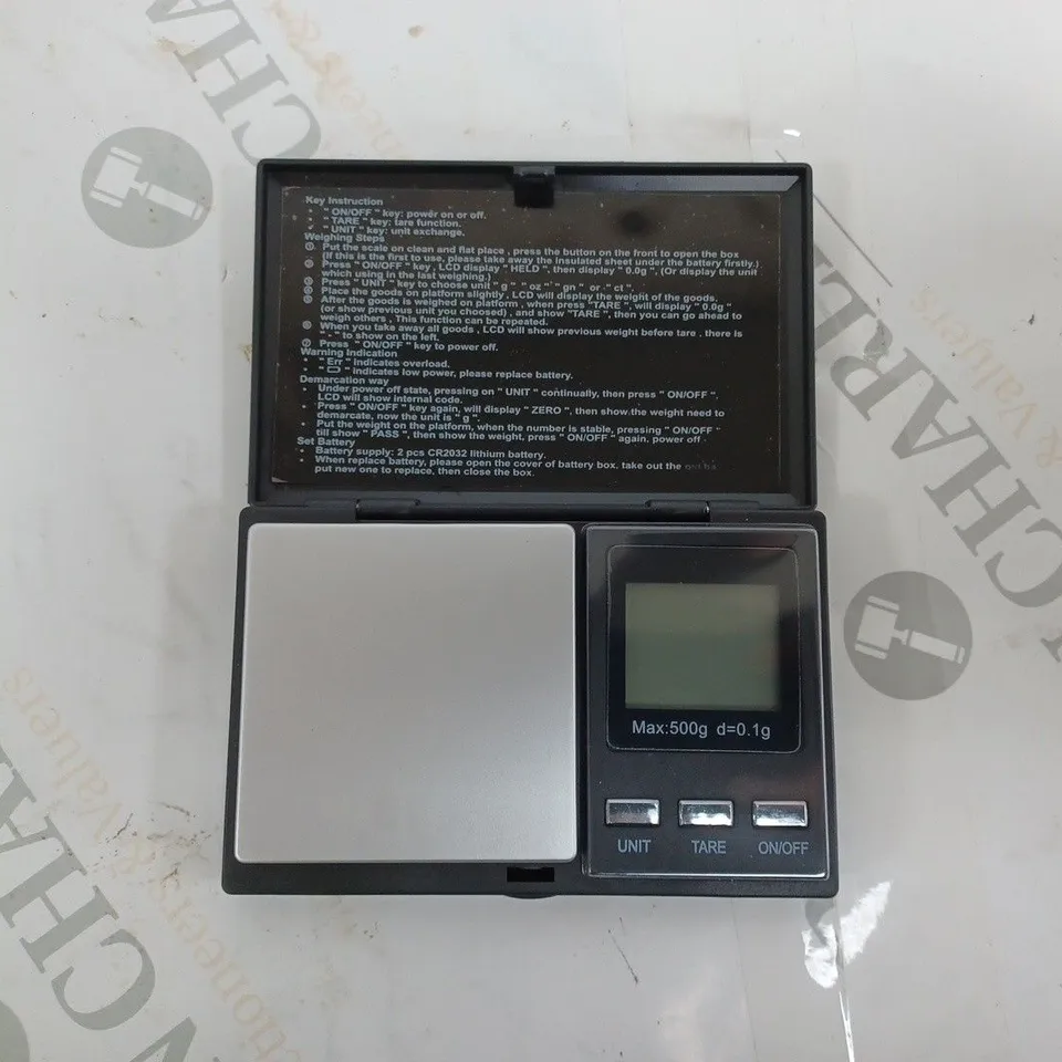 BOXED KABALO ELECTRONIC POCKET SCALE MCS010