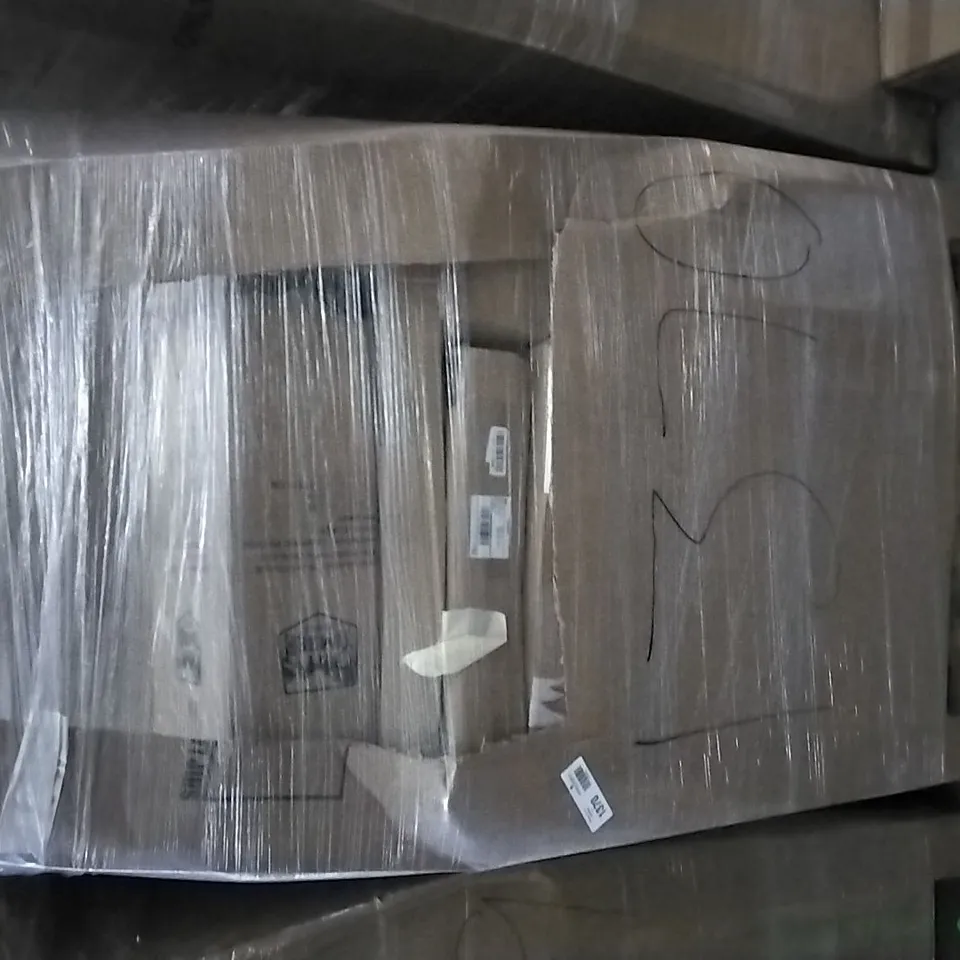 PALLET OF ASSORTED ITEMS INCLUDING FOLDOUT LOUNGER, VARMHUS WALLPAPER, LUXURY FEATHER DOWN DUVET, BEISE TOY WEIGHTS SET, NIKA CHANGING UNIT, TIMBER RIDGE CAMPING WAGON 