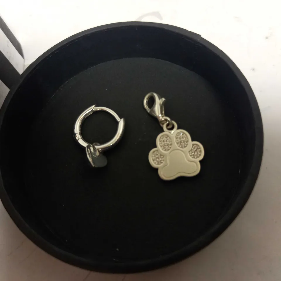 LOT OF 3 THOMAS SABO SINGLE EARRINGS + 2 CHARMS  RRP £225