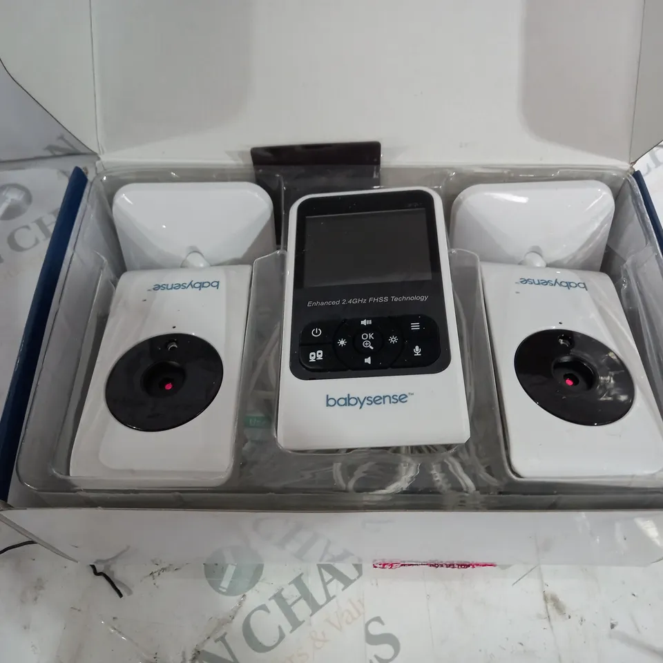 BOXED BABYSENSE COMPACT VIDEO BABY MONITOR (V24R2)