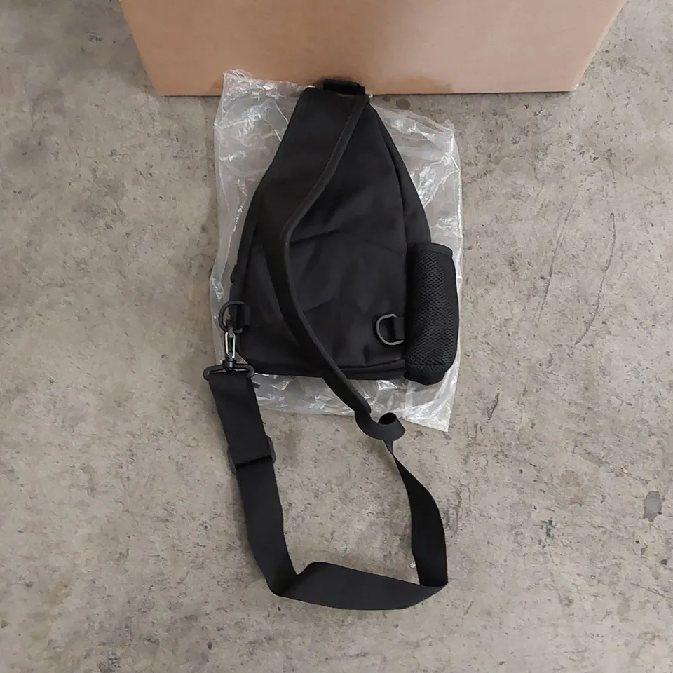 BRAND NEW BAGGED HUNTVP TACTICAL MILITARY CHEST BAG CROSSBODY SHOULDER SLING PACK BACKPACK - BLACK (1 ITEM)