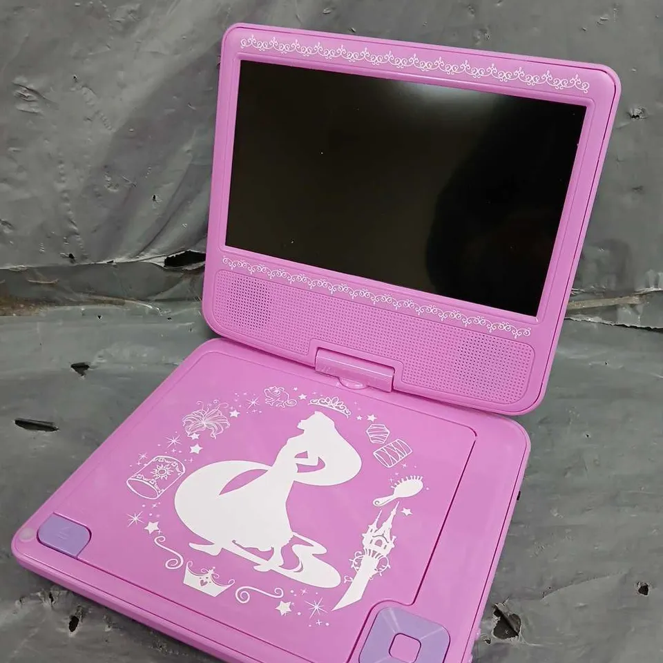 BOXED LEXIBOOK DISNEY PRINCESS PORTABLE DVD PLAYER RRP £79.99