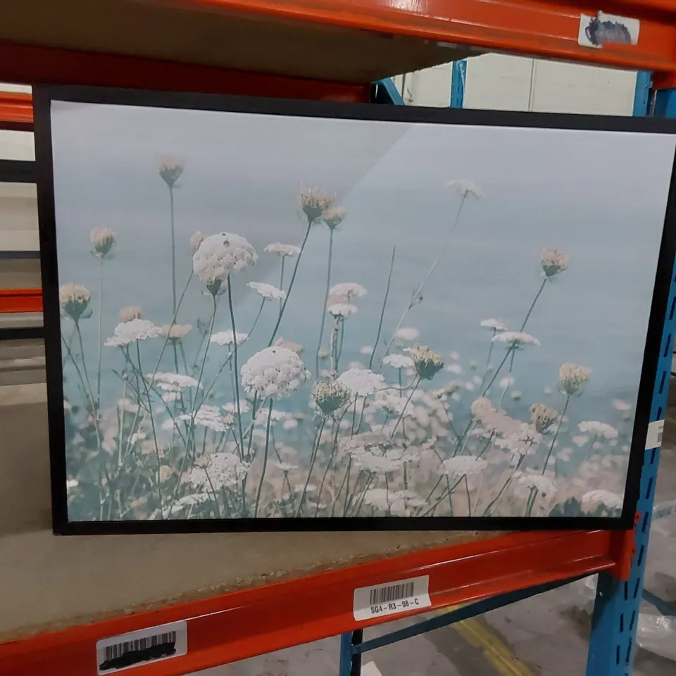 LAUGHTER DANCED THROUGH THE FLOWERS - WRAPPED CANVAS