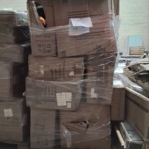 PALLET CONTAINING MULTIPLE OFFICE CHAIRS