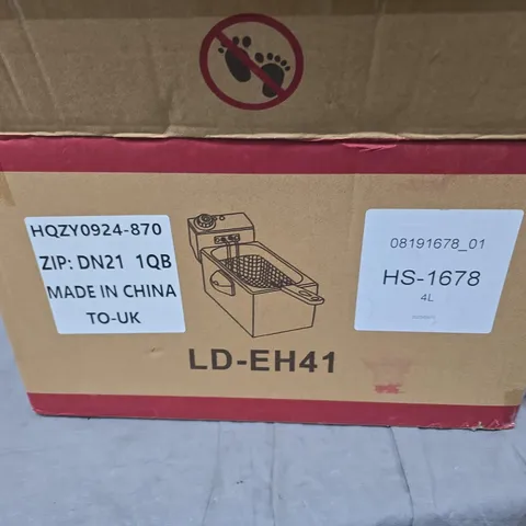 ELECTRIC DEEP FRYER 4L (LD-EH41) HS-1678 – BOXED 