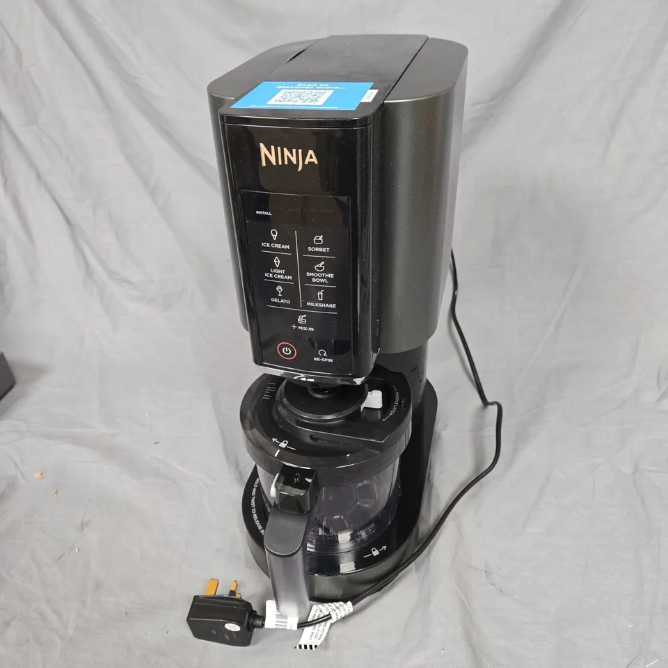 NINJA ICE CREAM MAKER IN BLACK