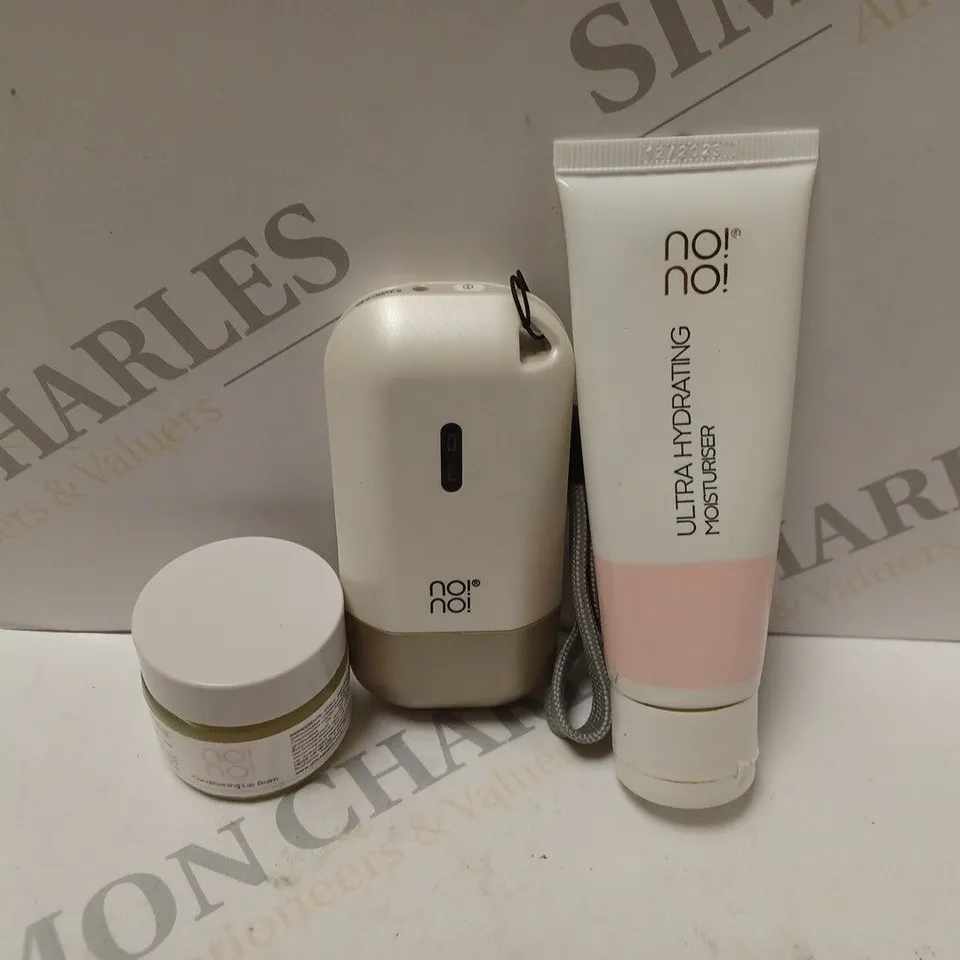 BOX OF APPROXIMATELY 15 ASSORTED NO!NO! COSMETIC ITEMS