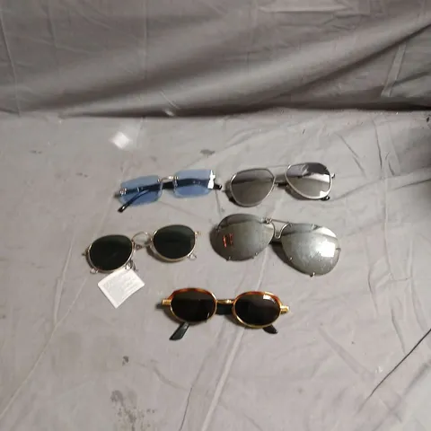 APPROXIMATELY 5 PAIRS OF ASSORTED SUNGLASSES