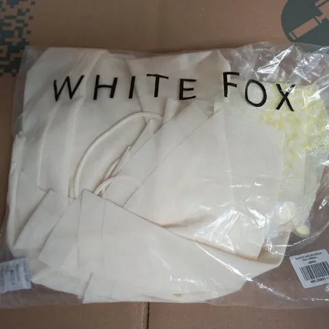 WHITE FOX SEASIDE DARLING SEQUIN MAXI DRESS – LEMON, SIZE L