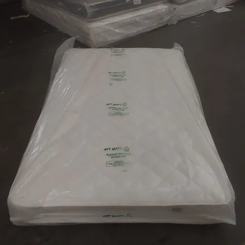 QUALITY BAGGED 120CM AIRSPRUNG MICRO QUILT SMALL DOUBLE MATTRESS