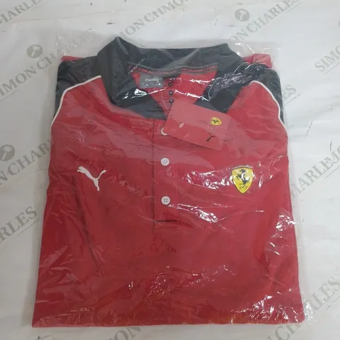 SEALED PUMA SCUDERIA FERRARI POLO SHIRT - XXL