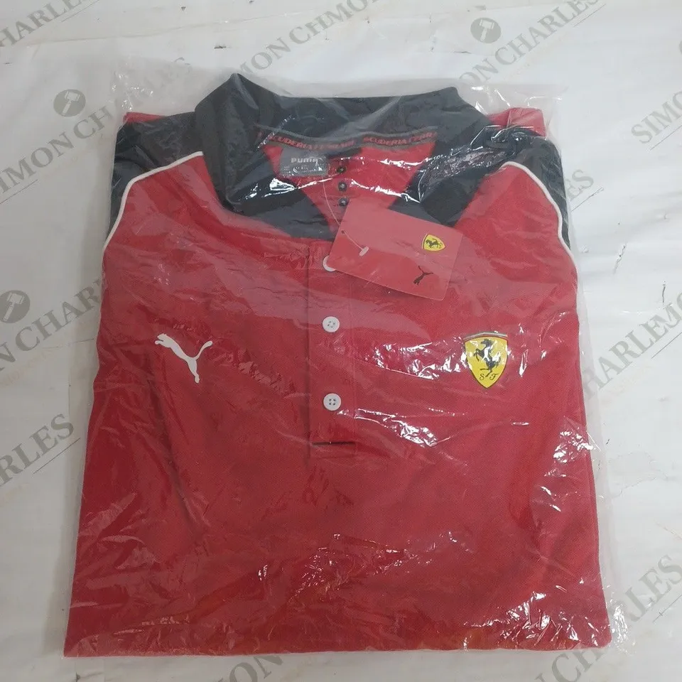 SEALED PUMA SCUDERIA FERRARI POLO SHIRT - XXL