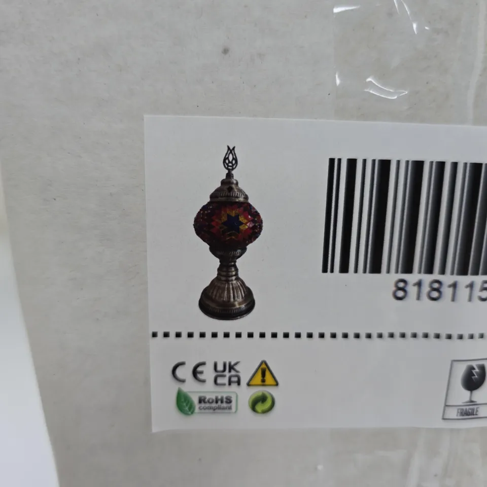 BRASS LAMP BASE WITH CORD AND FINIAL – DECORATIVE LIGHTING FITTINGS - BOX OF APPROXIMATELY 30