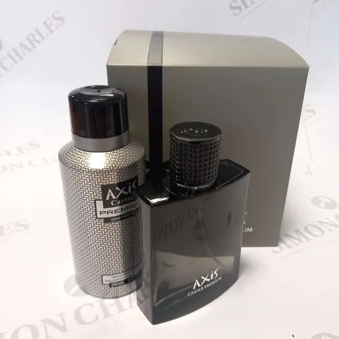 BOXED AXIS CAVIAR PREMIUM EAU DE TOILETTE GIFT SET