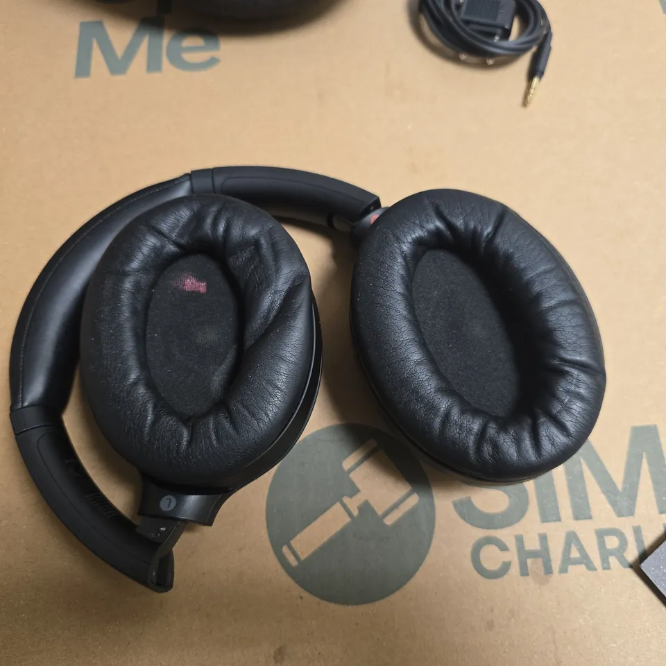 SONY OVER-EAR WIRELESS NOISE CANCELLING HEADPHONES – BLACK